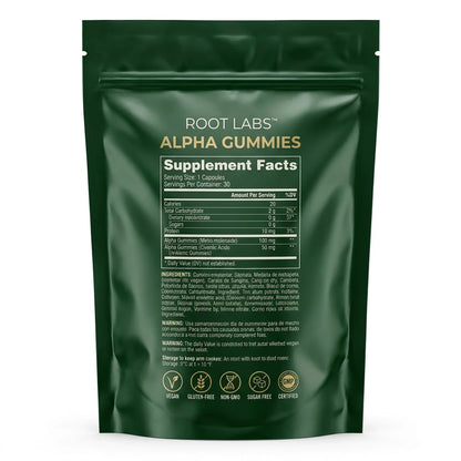 Alpha Gummies 10 en 1 | Calma, Enfoque y Energía Natural en Una Sola Gomita